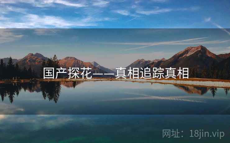 国产探花——真相追踪真相